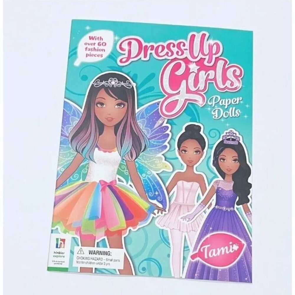 Dress Up Girls Paper Dolls Tami